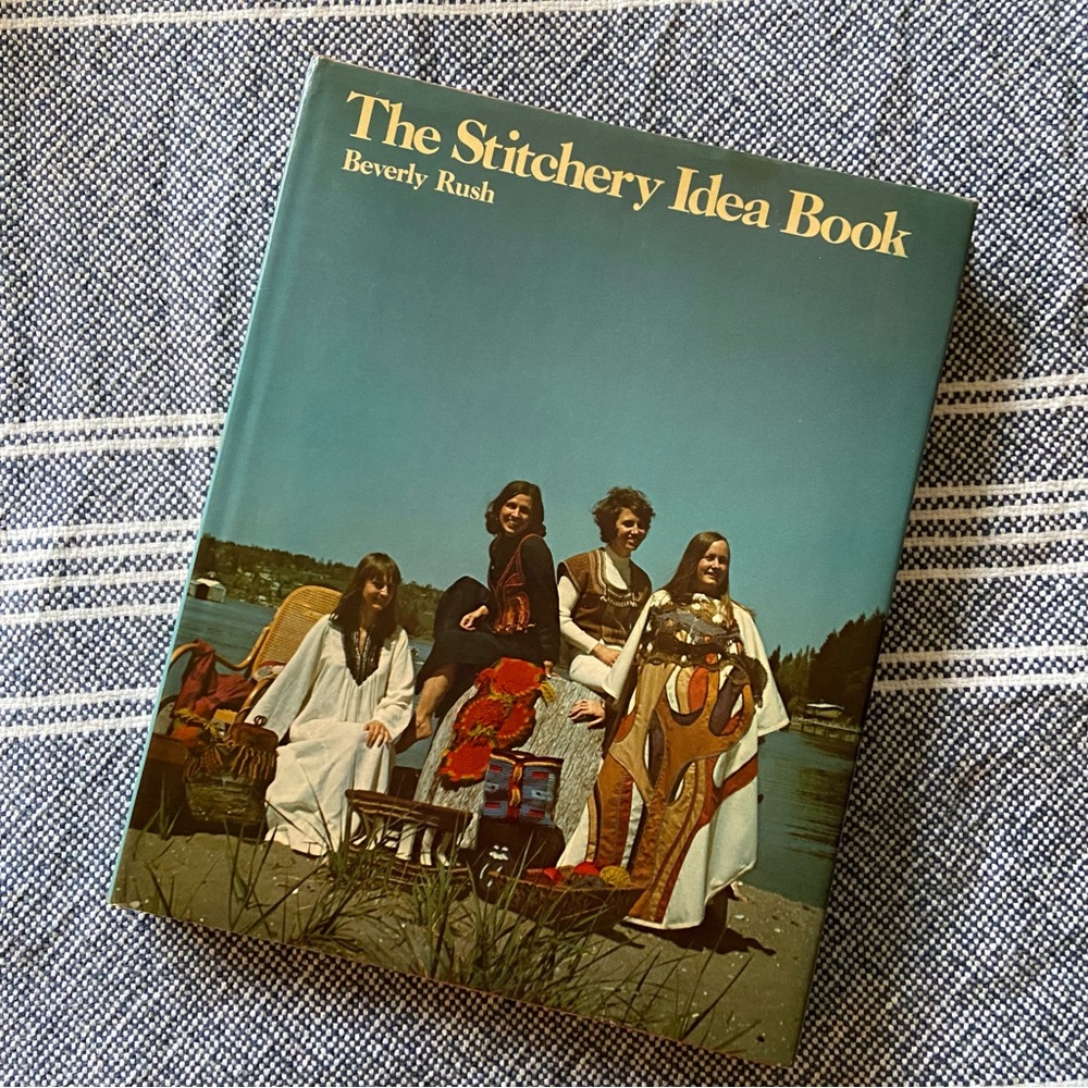 The Stitchery Idea Book 1974 craft DIY book